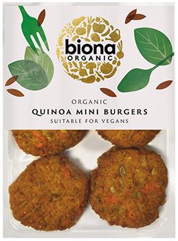 Biona Organic Quinoa Mini Burgers 195