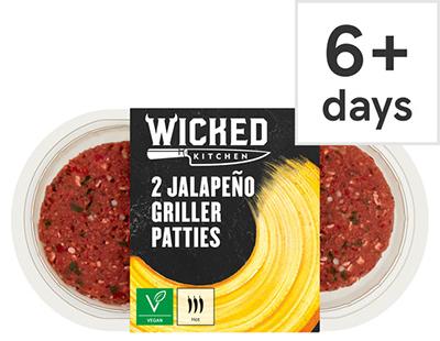 Wicked Kitchen 2 Jalapeno Griller Patties 226